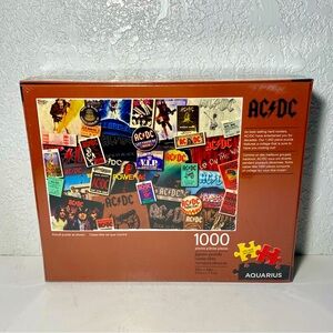 AC/DC Jigsaw Puzzle Piece Album Cover Collage, AQUARIUS Rock Band Metal - SEALED